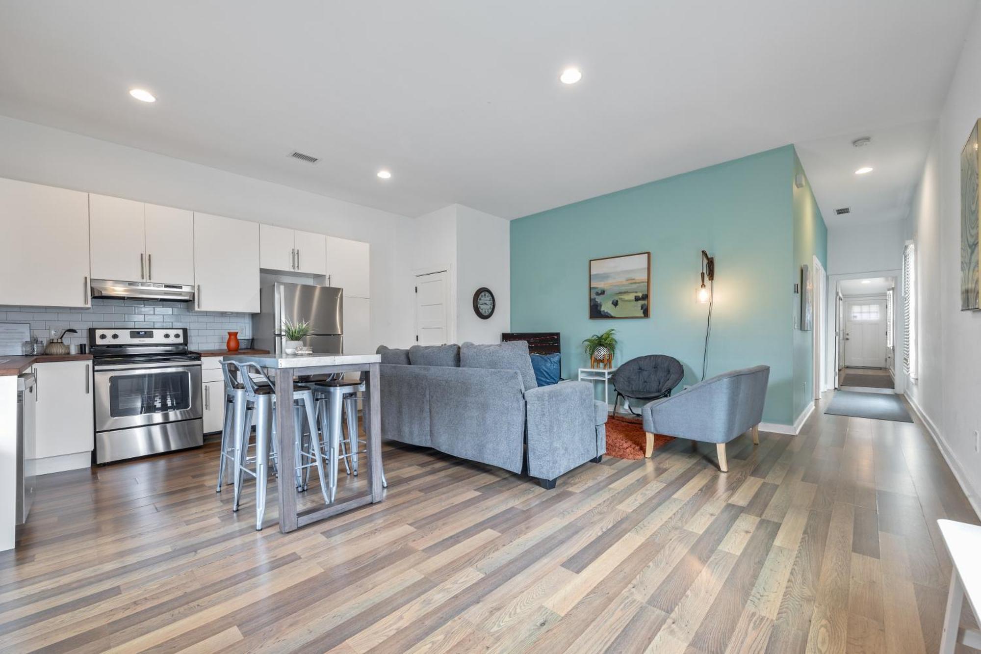 3 Bedroom House With Parking, Wi-Fi And Washer-Dryer 亚特兰大 外观 照片
